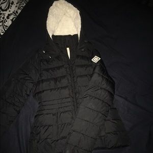 Womens Hollister Sherpa Lined Jacket